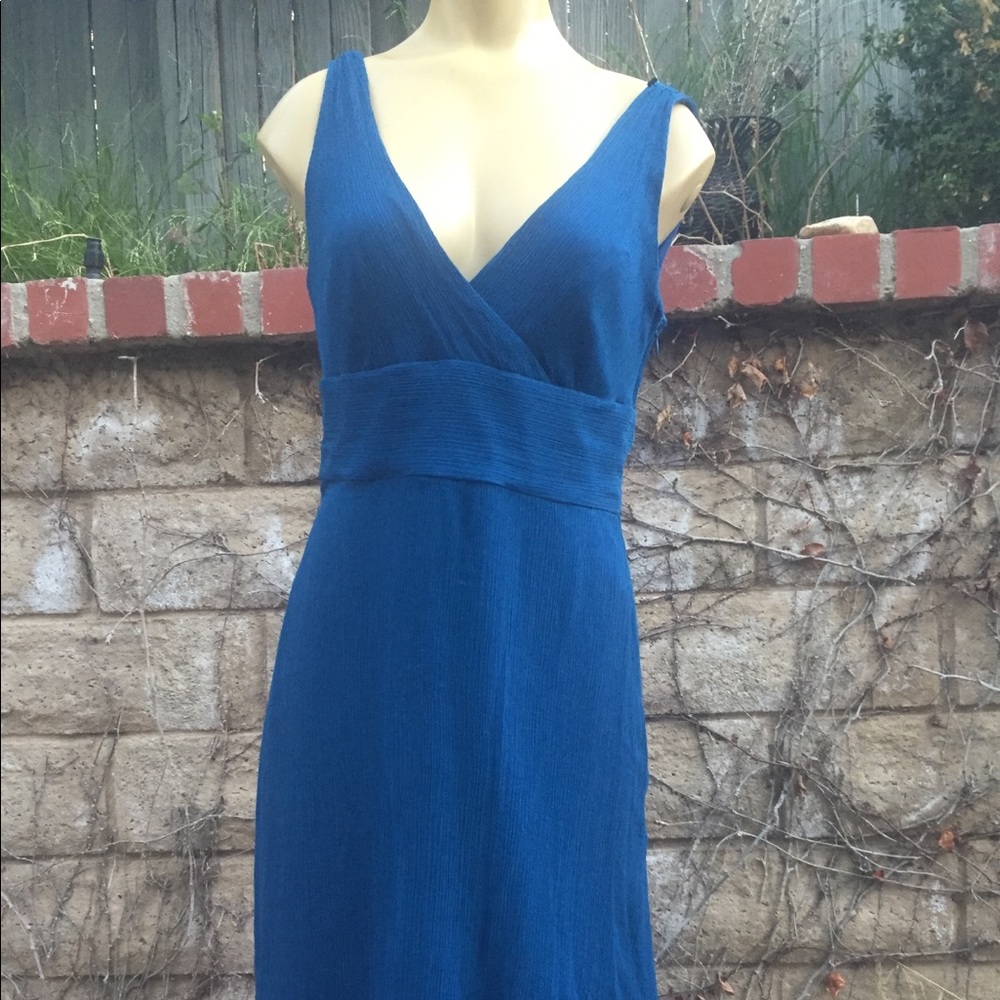 J Crew 100% silk size 6 summer evening dress